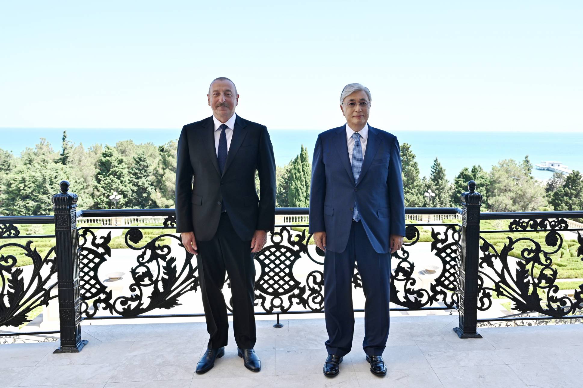 Azərbaycan və Qazaxıstan prezidentləri Füzulidə uşaqlar üçün inşa ediləcək Kurmanqazı adına Yaradıcılığın İnkişafı Mərkəzinin layihəsi ilə tanış olublar