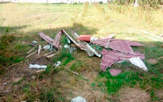 Ermənistan Silahlı Qüvvələri Ağdamda məktəb binasını atəşə tutub