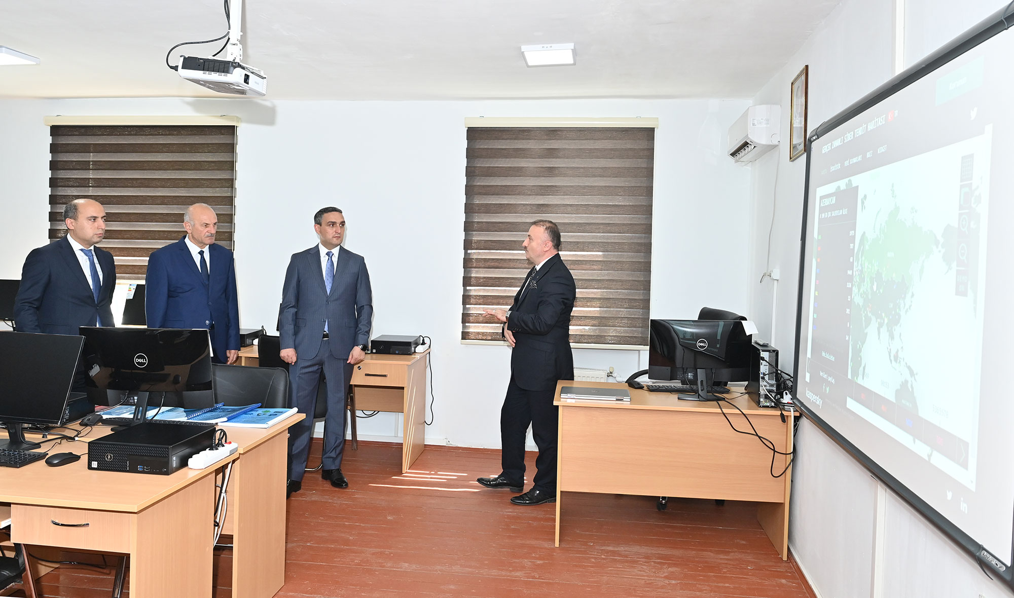 Mingəçevir Dövlət Universitetində Kiber Təhlükəsizlik Laboratoriyasının açılışı olub