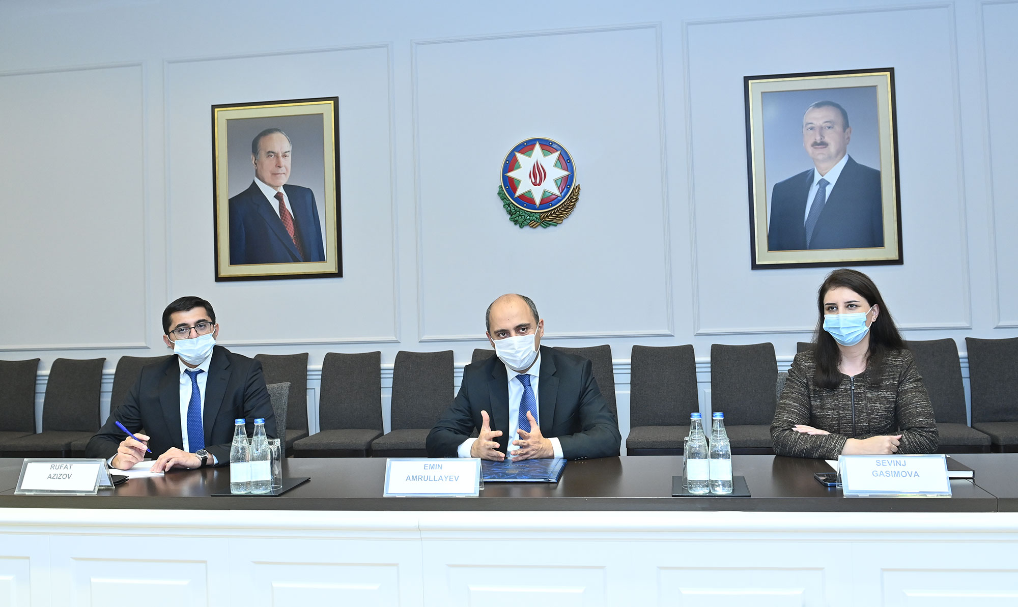 Təhsil naziri UNICEF-in Azərbaycandakı Nümayəndəliyinin yeni rəhbəri ilə görüşüb