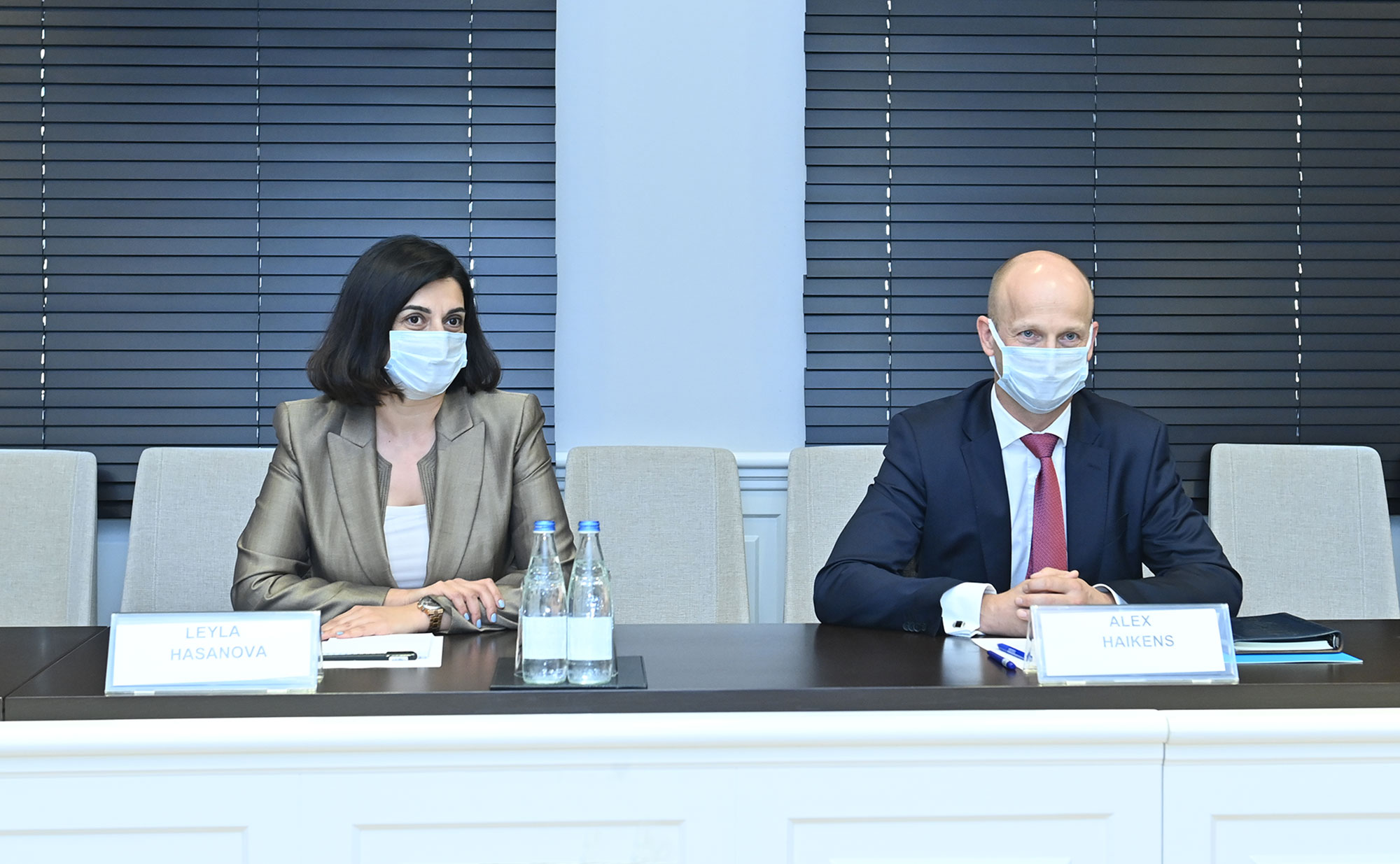 Təhsil naziri UNICEF-in Azərbaycandakı Nümayəndəliyinin yeni rəhbəri ilə görüşüb