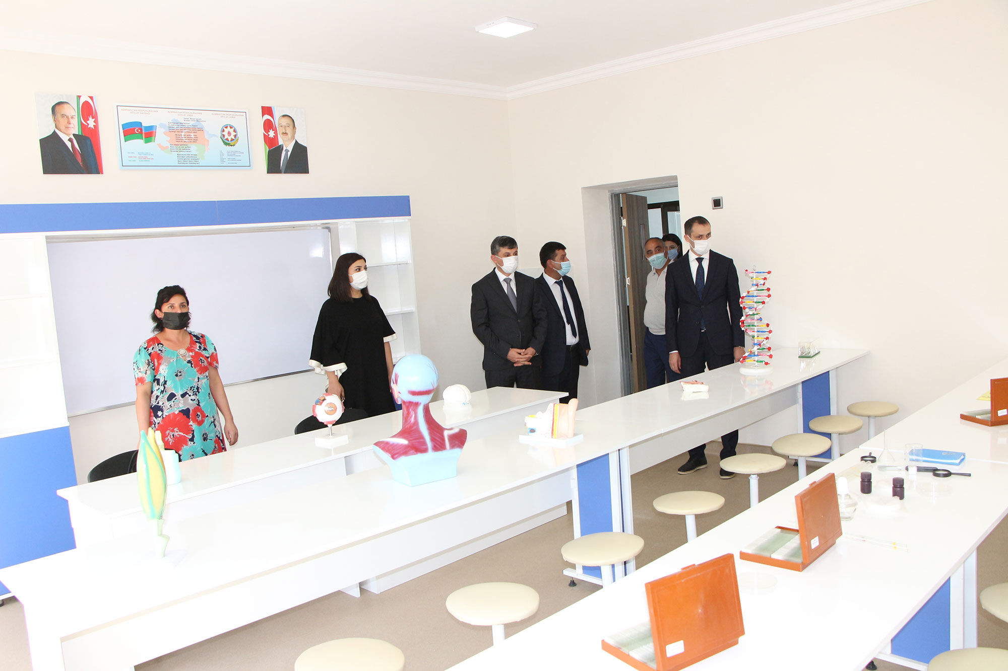 Qobustan, Yevlax, Hacıqabul, Xaçmaz və Ağdamda məktəb açılışı