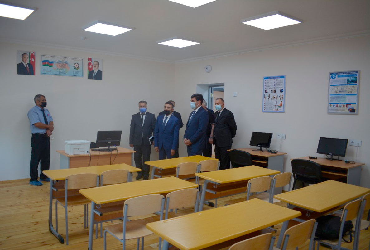 Qobustan, Yevlax, Hacıqabul, Xaçmaz və Ağdamda məktəb açılışı