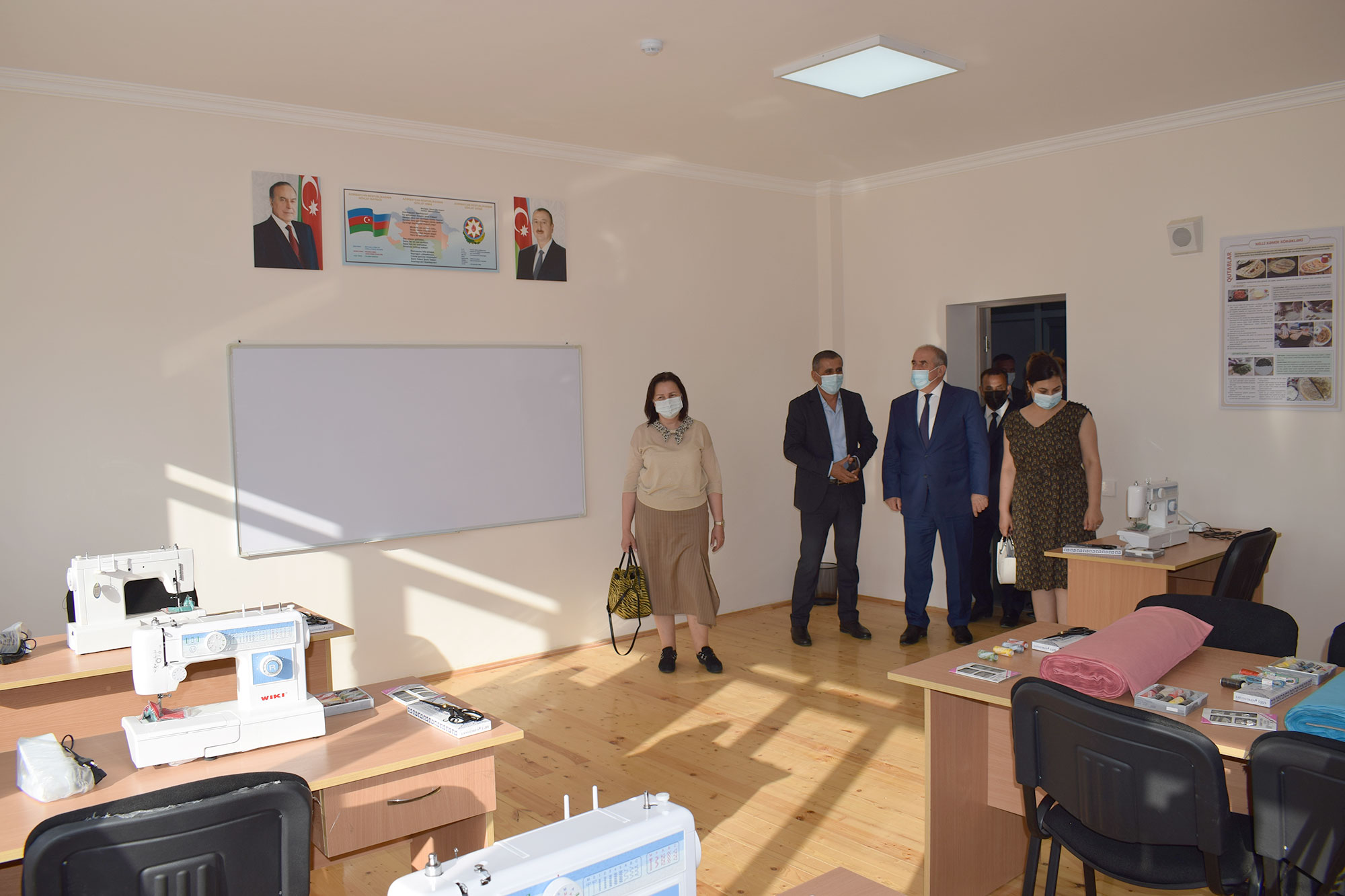 Qobustan, Yevlax, Hacıqabul, Xaçmaz və Ağdamda məktəb açılışı