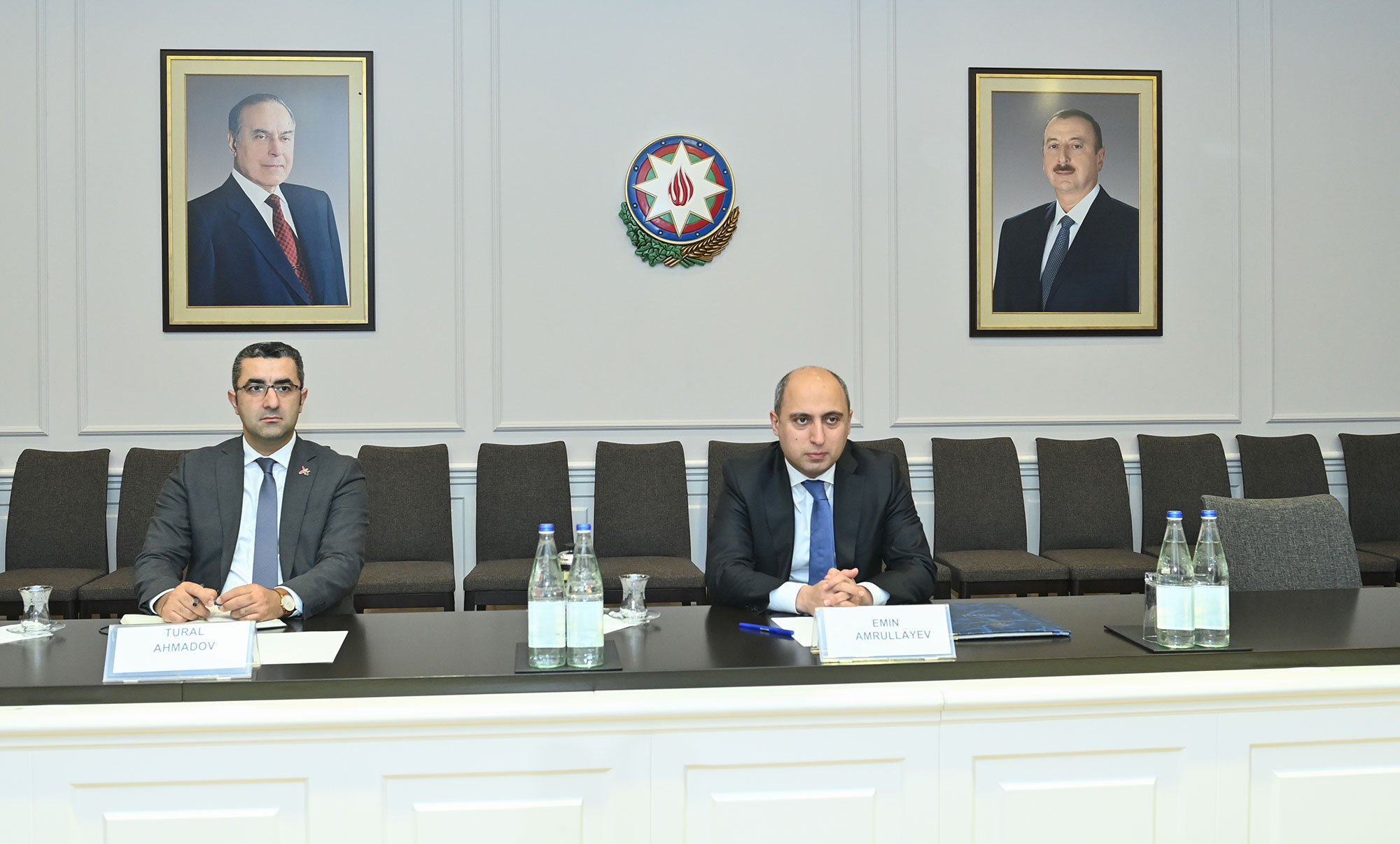 Təhsil naziri Beynəlxalq Türk Akademiyasının prezidenti ilə görüşüb