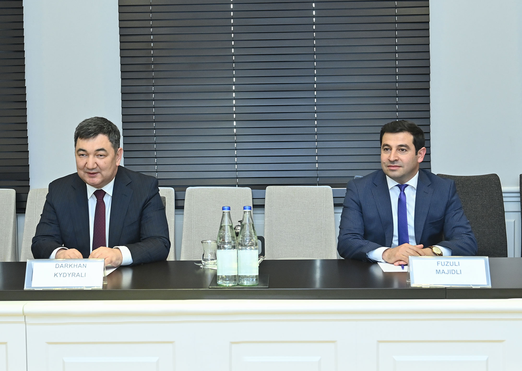 Təhsil naziri Beynəlxalq Türk Akademiyasının prezidenti ilə görüşüb