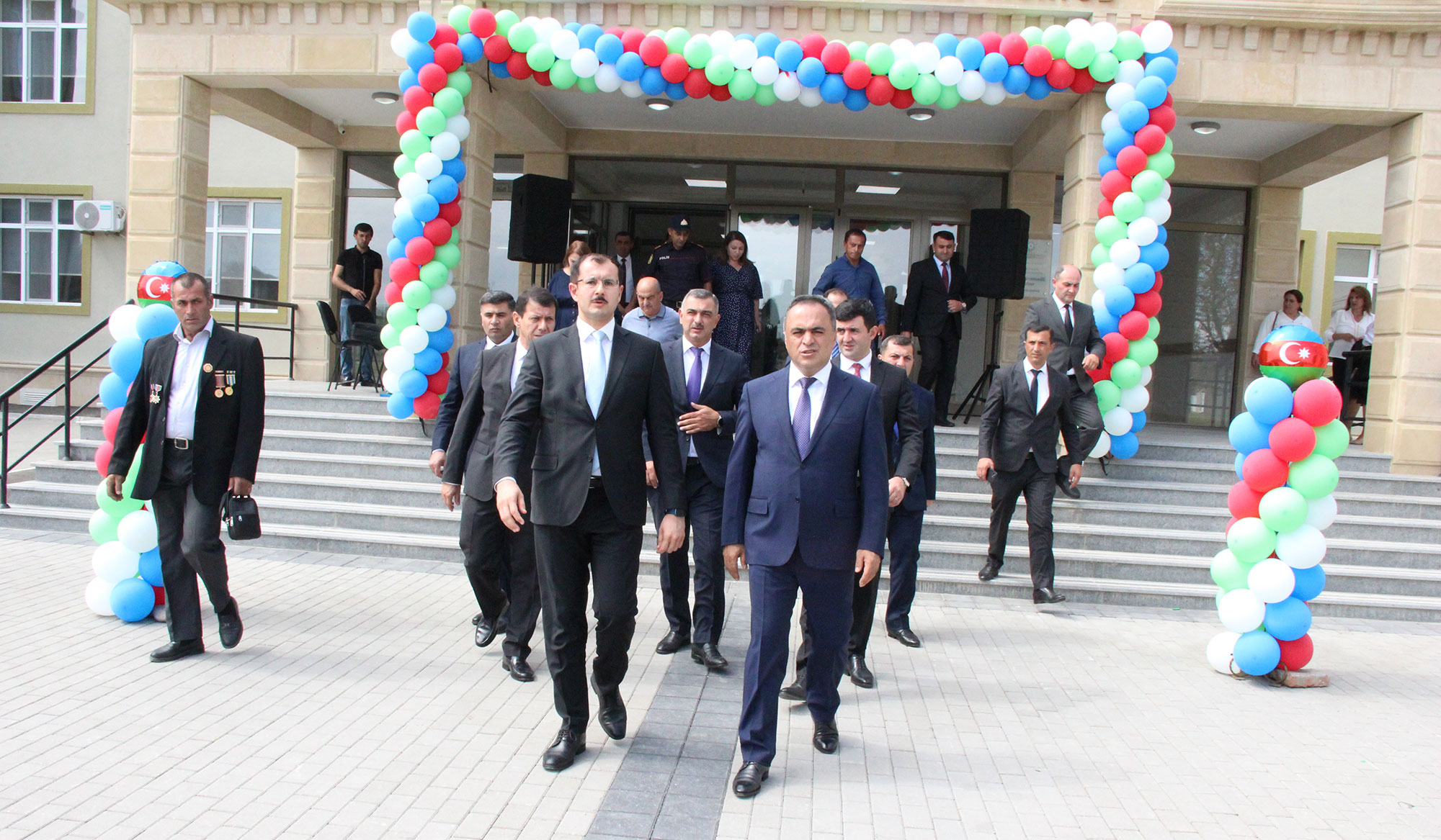 Goranboyda iki məktəb açılışı olub