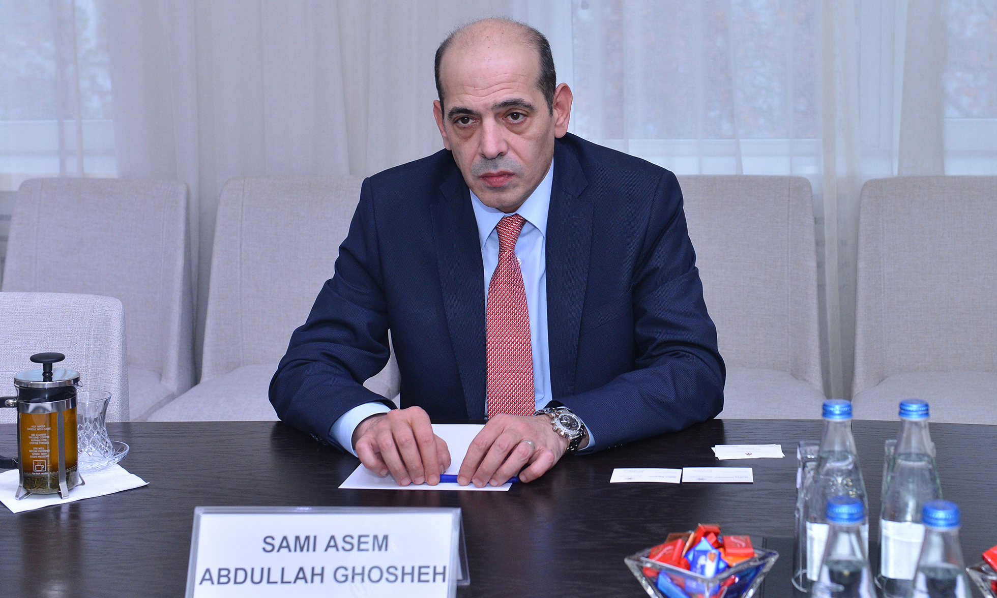 Təhsil naziri İordaniya Haşimilər Krallığının ölkəmizdə yeni təyin olunmuş fövqəladə və səlahiyyətli səfiri ilə görüşüb