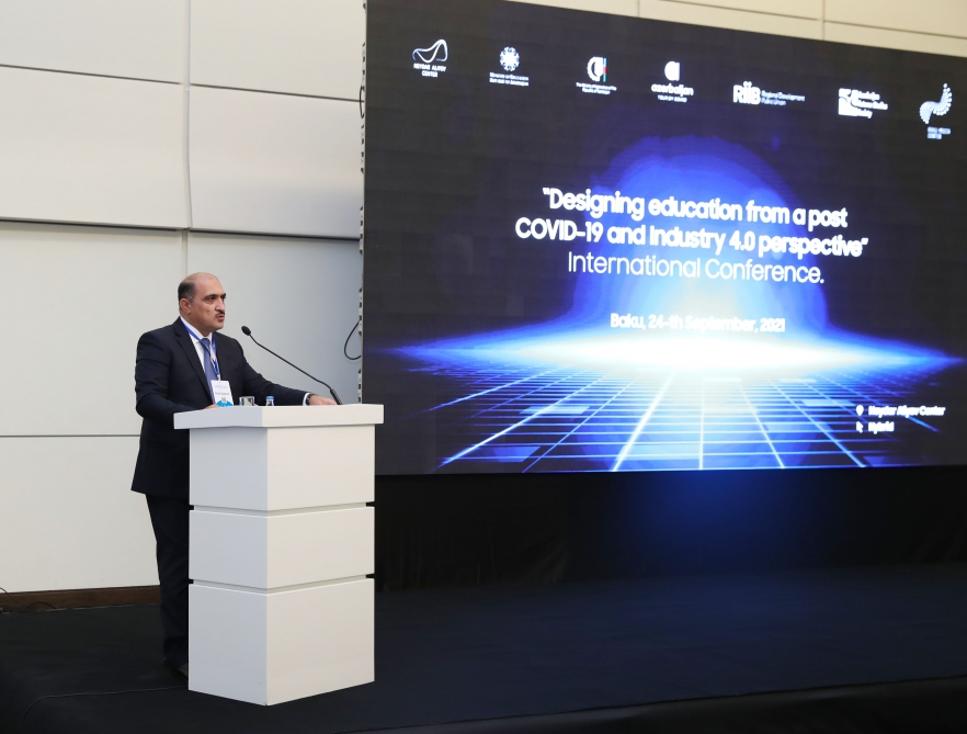 “Post COVID-19 və 4-cü sənaye inqilabı perspektivlərində təhsilin dizaynı” mövzusunda beynəlxalq konfrans keçirilib