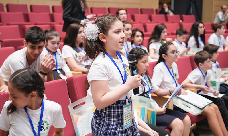 Gənc ekoloji liderlərin IV Ekoloji Forumu keçirilib