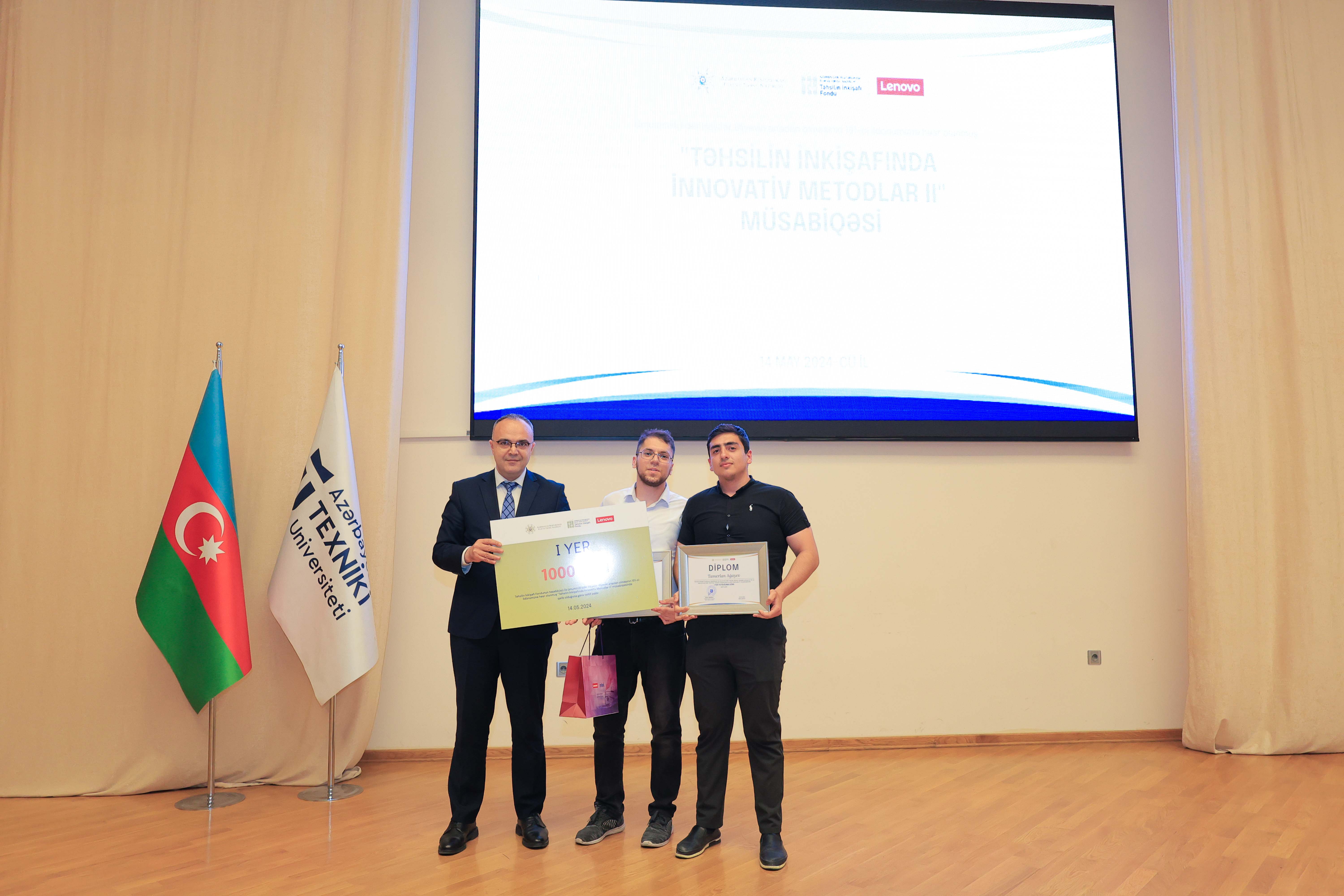 Tələbələr təhsildə hər kəs üçün sərfəli innovativ metodlar təklif etdi