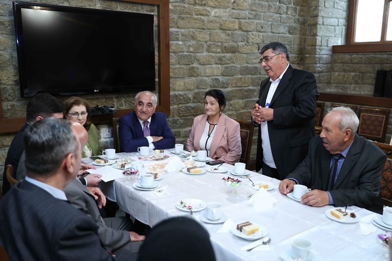 İqtisad Universitetinin məzunları 50 illik yubileylərini UNEC-də qeyd ediblər - FOTOLAR