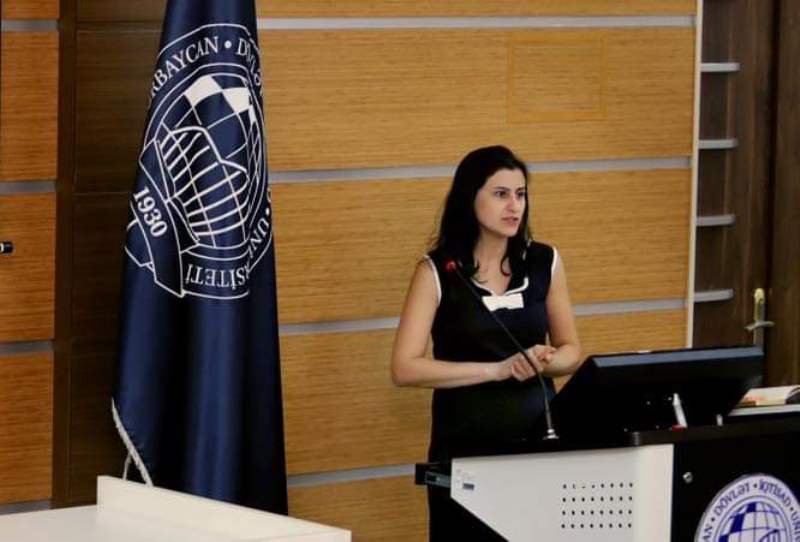 ARDNF-nin əməkdaşlarının iştirakı ilə UNEC-də infosessiya keçirilib - FOTOLAR