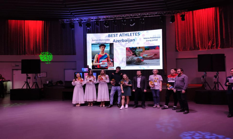 Minskdə atletika üzrə beynəlxalq turnirə yekun vurulub