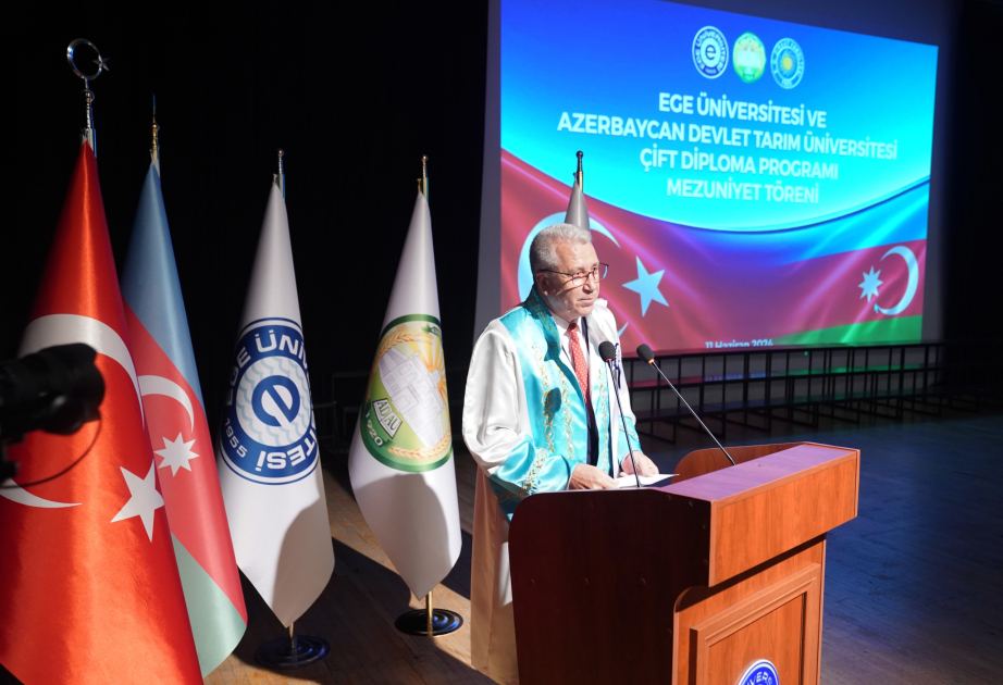 Aqrar Universitetlə Ege Universiteti arasında ikili diplom proqramının ilk məzunlarının buraxılış mərasimi keçirilib