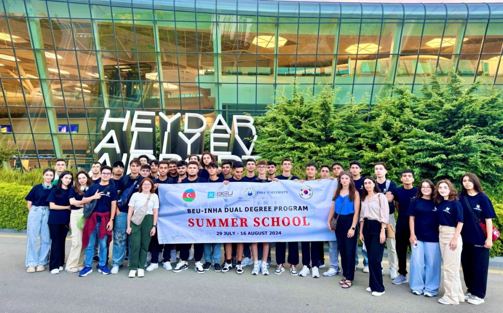 BMU-INHA IDP tələbələri yay məktəbində iştirak etmək üçün Koreyaya yola düşüblər