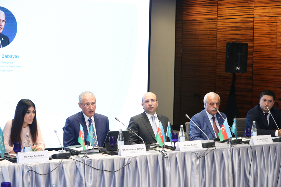 COP29 Sədrliyi “Azərbaycanda Dayanıqlı Yaşıl Tikinti” mövzusunda dəyirmi masa keçirib