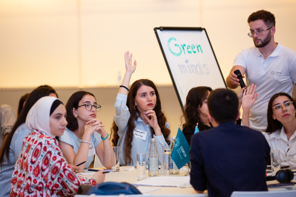 COP29 könüllüləri “Eco Enacthon” layihəsində iştirak ediblər