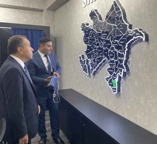 Afyon Kocatəpə Universitetinin rektoru LDU-da olub
