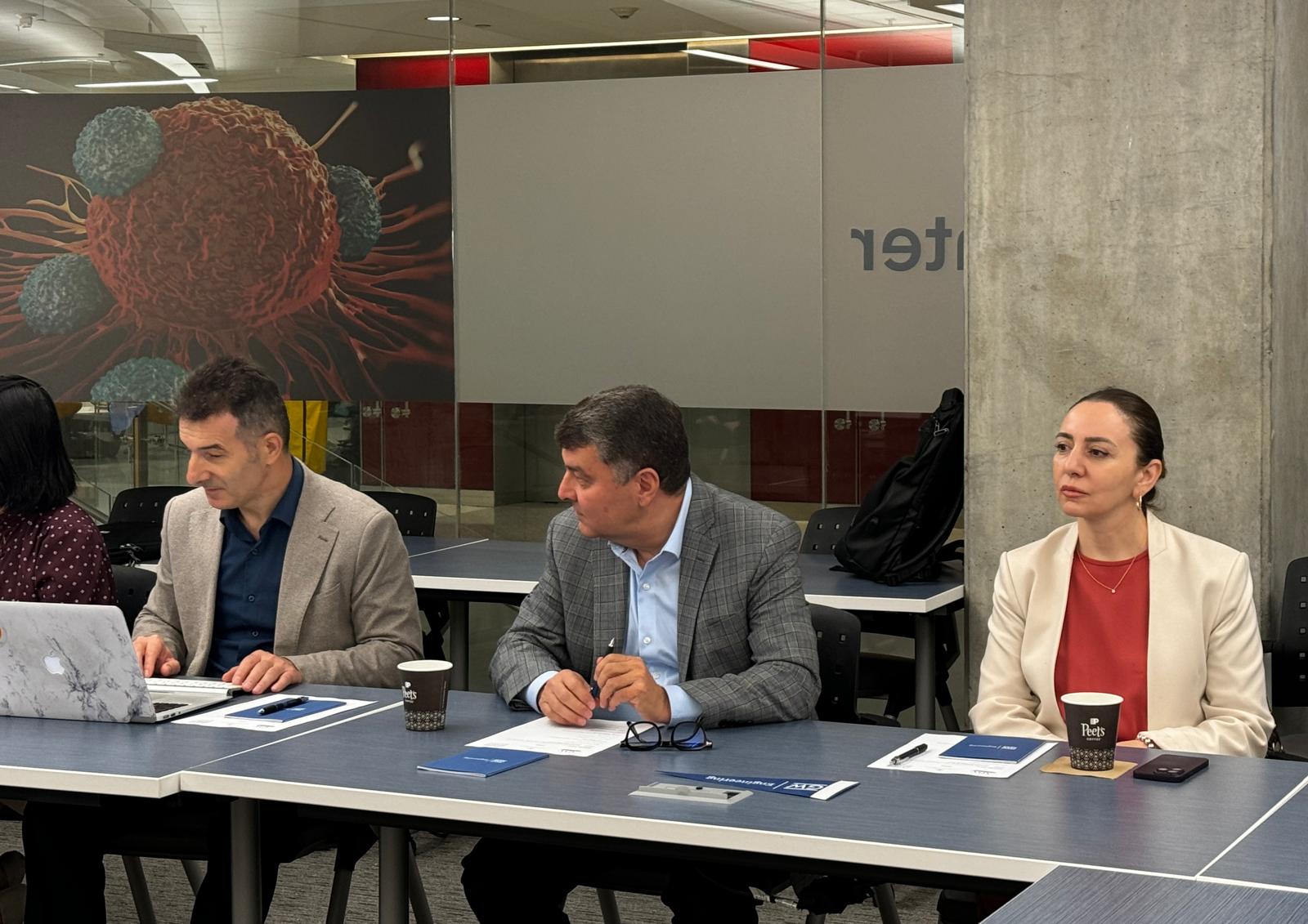 ETN və ADA nümayəndələri Corc Vaşinqton Universitetinə səfər ediblər