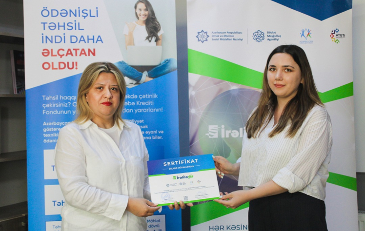 TTKF tərəfindən tələbələrə sertifikatlar təqdim olunub