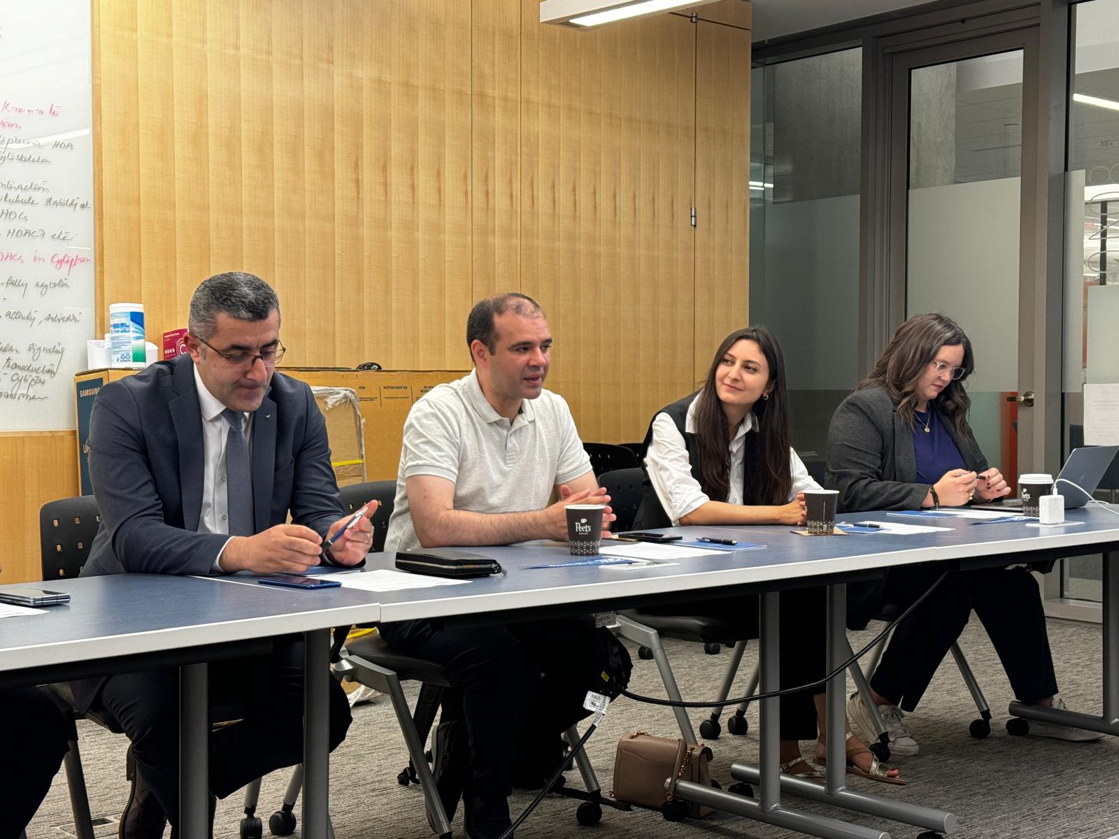 ETN və ADA nümayəndələri Corc Vaşinqton Universitetinə səfər ediblər