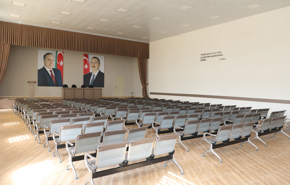 Sabunçu rayonundakı 307 saylı tam orta məktəb əsaslı təmir və yenidənqurmadan sonra istifadəyə verilib