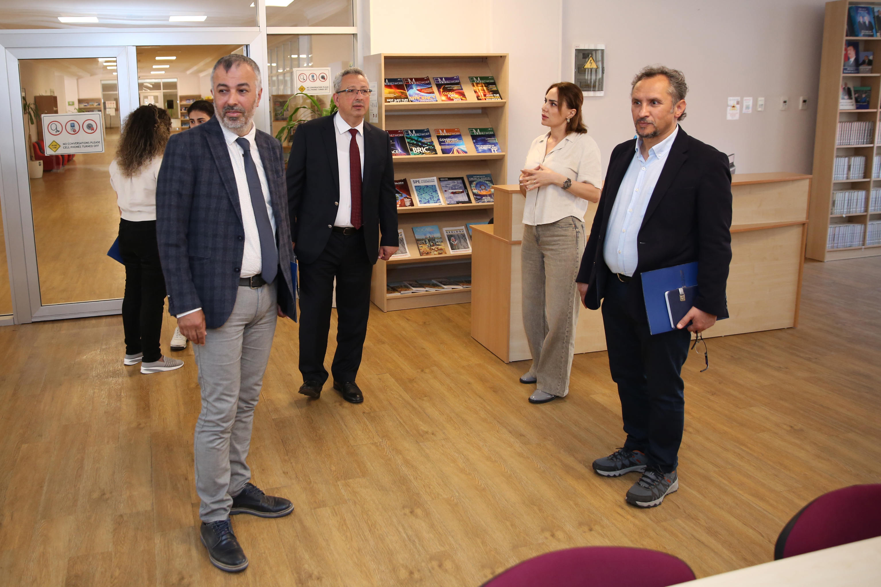 İstanbul Gedik Universitetinin nümayəndə heyəti BANM-də olub