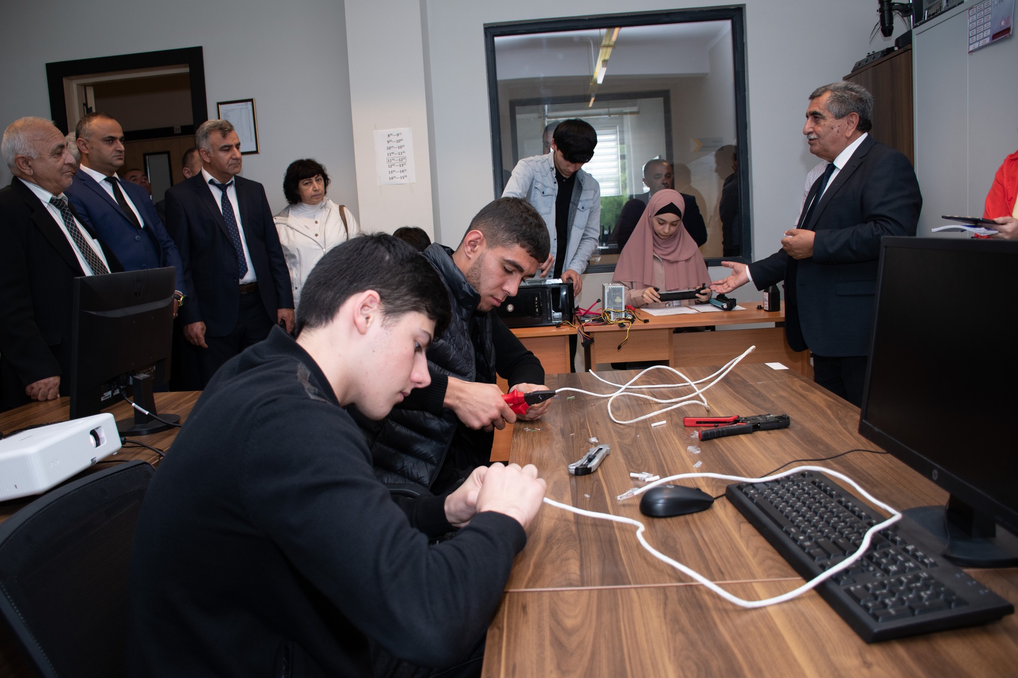 Cəlilabad Dövlət Peşə Təhsil Mərkəzinə “Kənd təsərrüfatında yaşıl innovasiyalar” mövzusunda infotur baş tutub