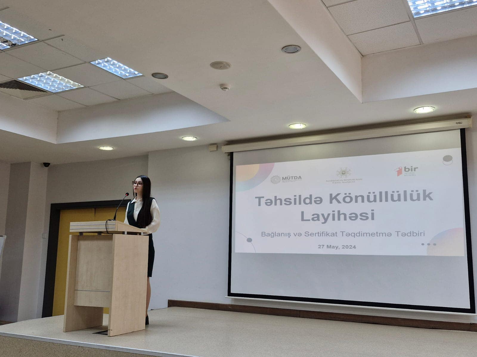 “Təhsildə Könüllülük” layihəsinin iştirakçıları 12 məktəbəqədər təhsil müəssisəsində fəaliyyətə cəlb olunub