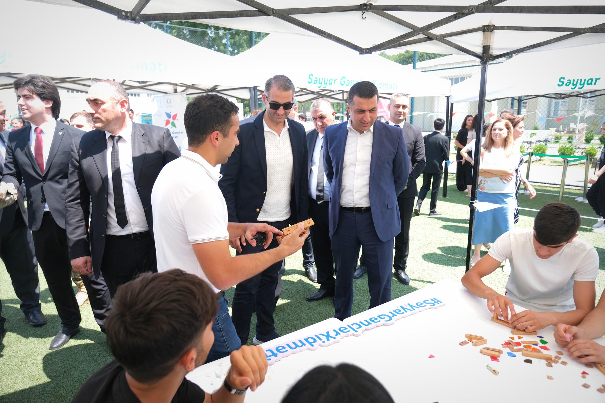 “Səyyar Gənclər Xidməti”nin növbəti dayanacağı Bərdə Dövlət Peşə Təhsil Mərkəzi oldu