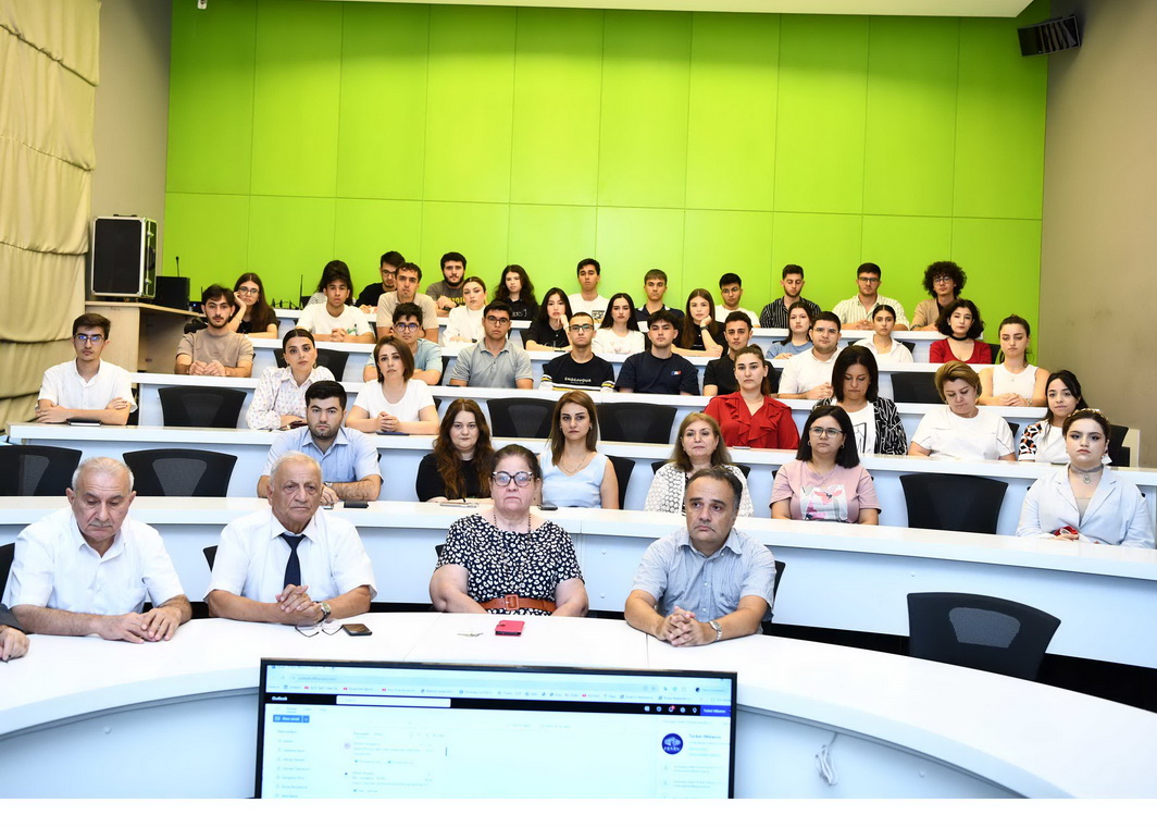 ADNSU-da “Yaşıl Dünya naminə həmrəylik ili” çərçivəsində növbəti seminar keçirilib