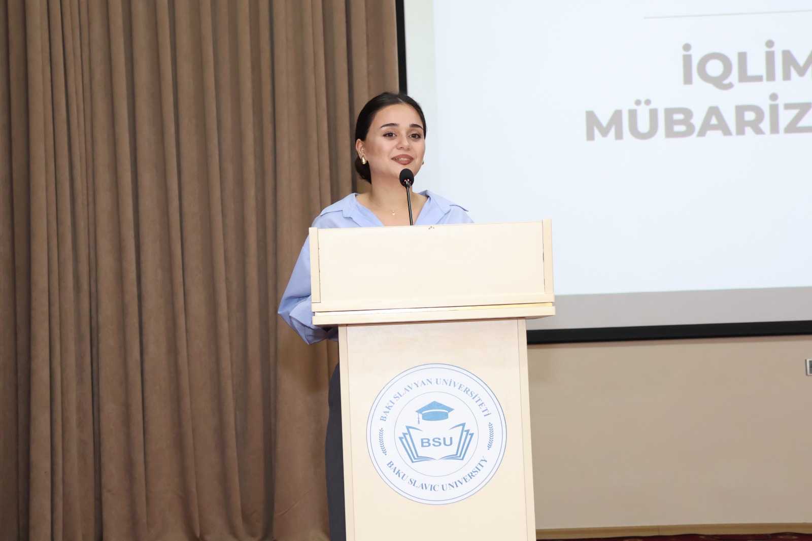 Bakı Slavyan Universitetində elmi-praktik seminar keçirilib