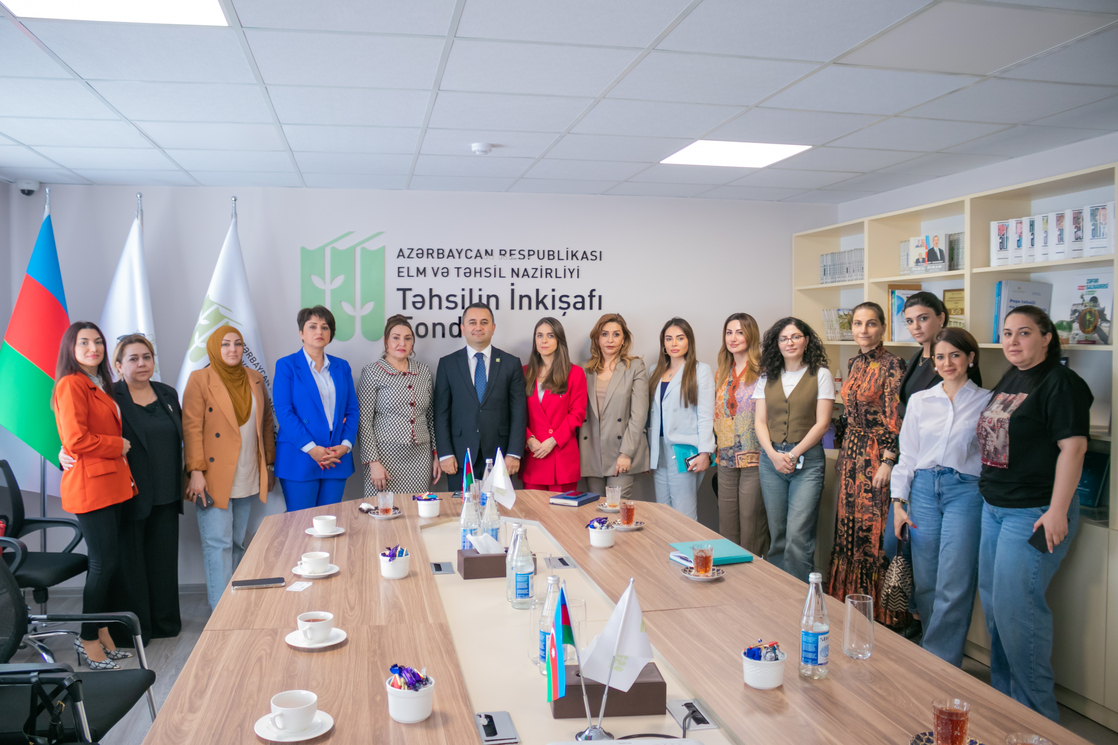 Təhsilin İnkişafı Fondunda qadın sahibkarlarla görüş keçirilib