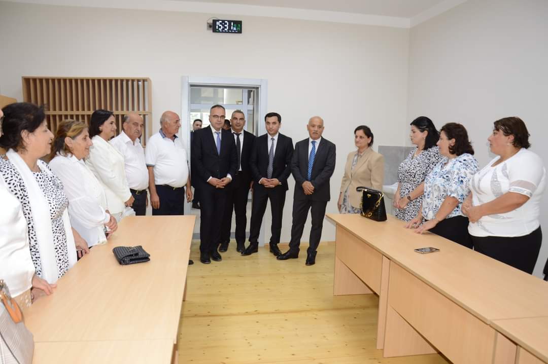 Masallıda yeni məktəb binasının açılışı olub