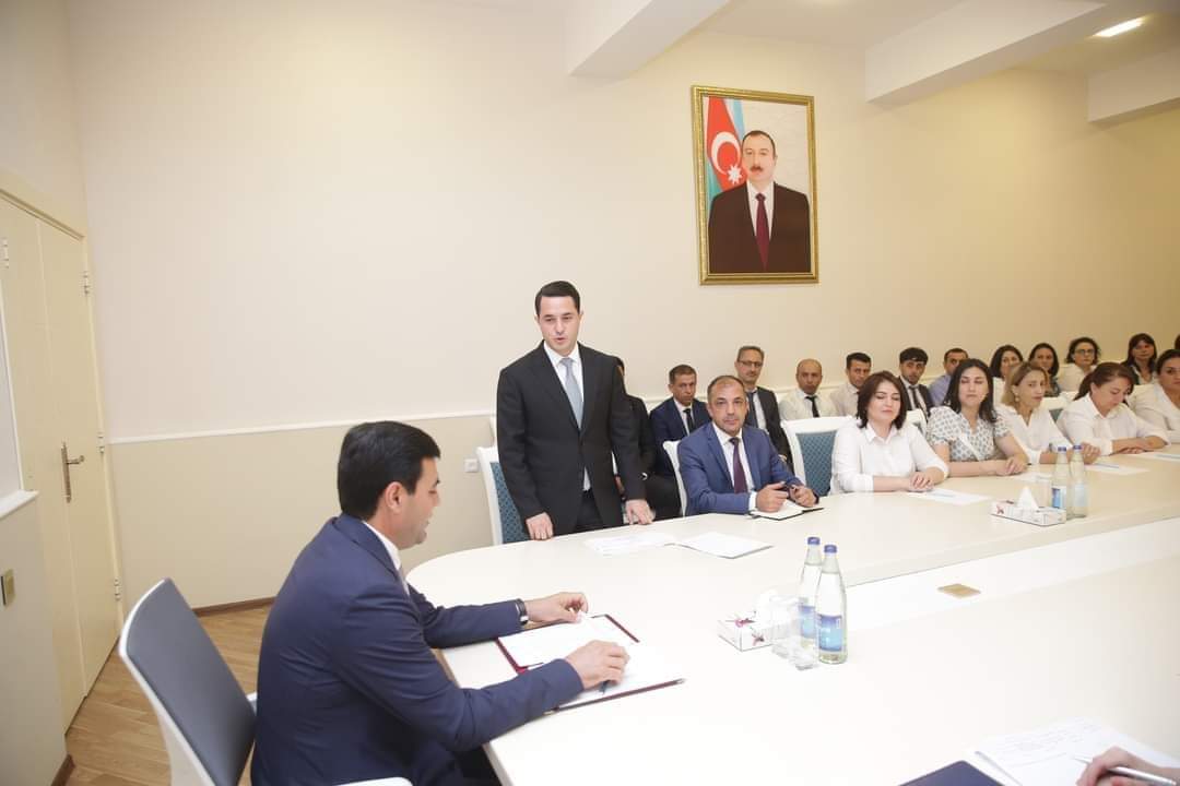 Xaçmazda sertifikatlaşdırmada yüksək bal toplamış müəllimlərlə görüş keçirilib