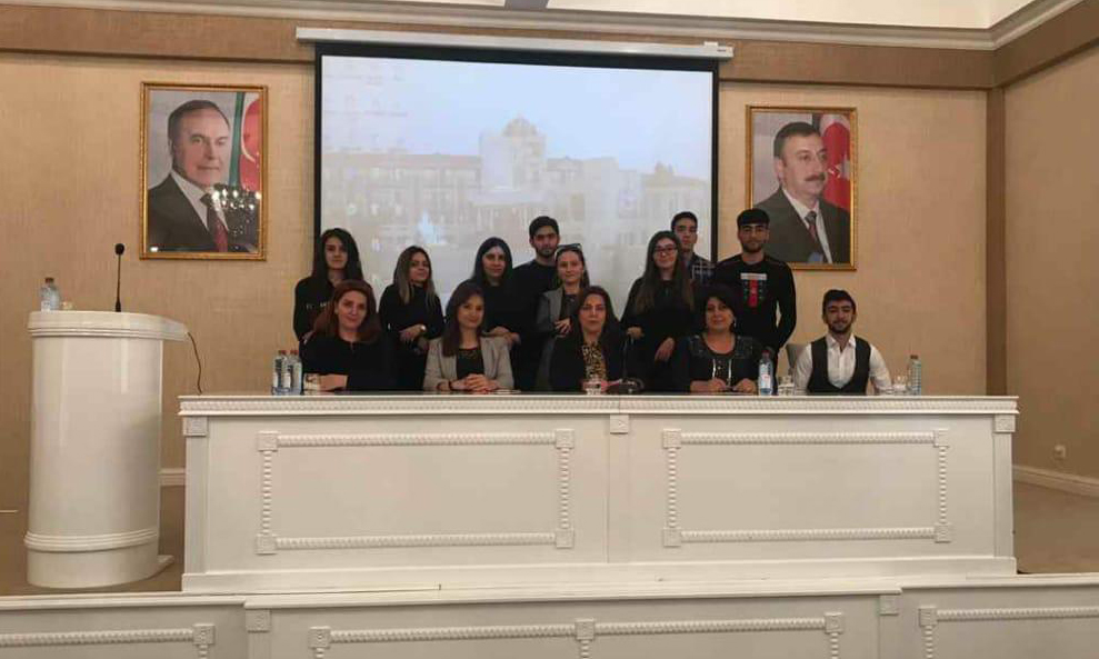 UNEC professor-müəllim və tələbə heyəti “Quba Soyqırımı Memorial Kompleksi”ni ziyarət edib