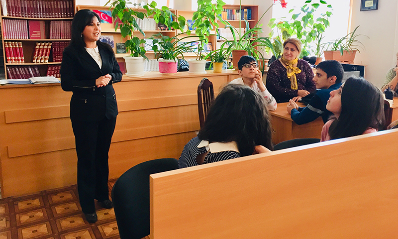 “Kitab oxusu ən mənalı məşğuliyyətdir” devizi altında “Oxu günü”
