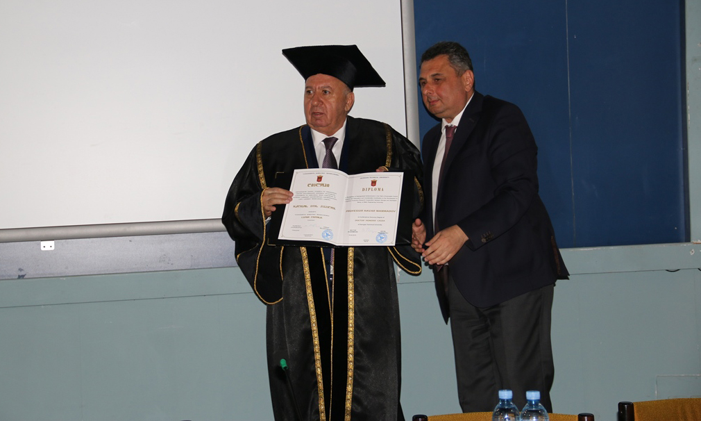Havar Məmmədov Gürcüstan Texniki Universitetinin fəxri doktoru adına layiq görülüb