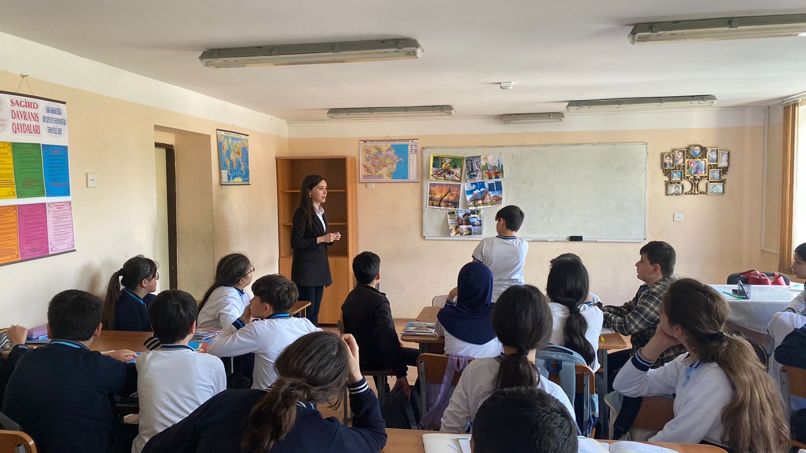 COP29 çərçivəsində respublikanın müxtəlif regionlarında yerləşən məktəblərdə maarifləndirmə seminarları davam edir