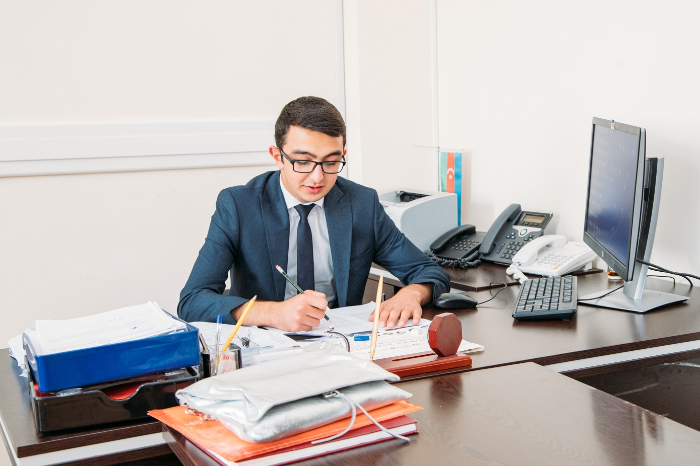 Tələbələr ilk dəfə Kənd Təsərrüfatı Nazirliyində təcrübə proqramında iştirak edir