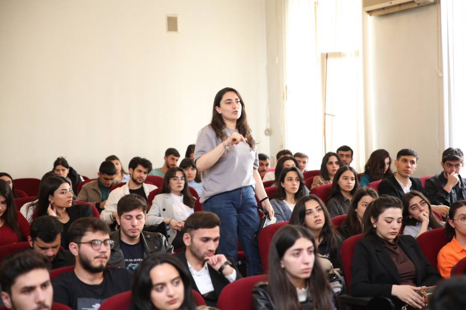 ADPU-da magistratura imtahanlarında yüksək bal toplayan tələbələr üçün infosessiya təşkil olunub