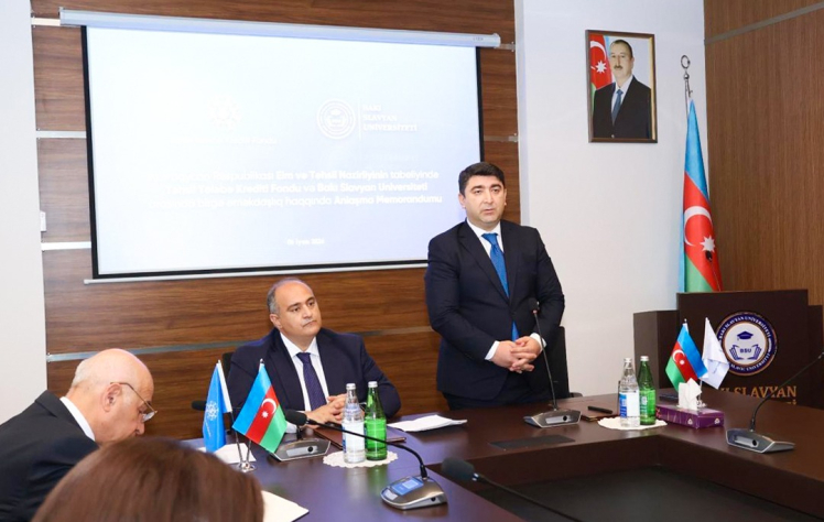 TTKF və Bakı Slavyan Universiteti arasında Memorandum imzalanıb