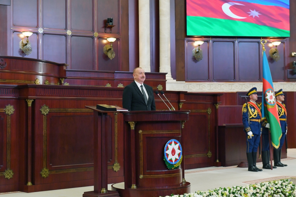 Azərbaycan Respublikasının Prezidenti İlham Əliyevin andiçmə mərasimi keçirilib