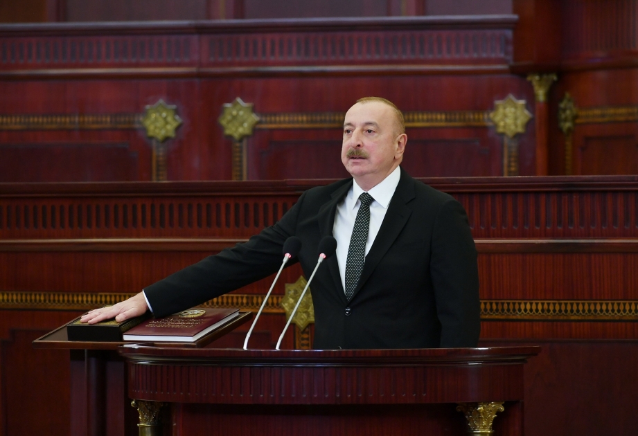 Azərbaycan Respublikasının Prezidenti İlham Əliyevin andiçmə mərasimi keçirilib