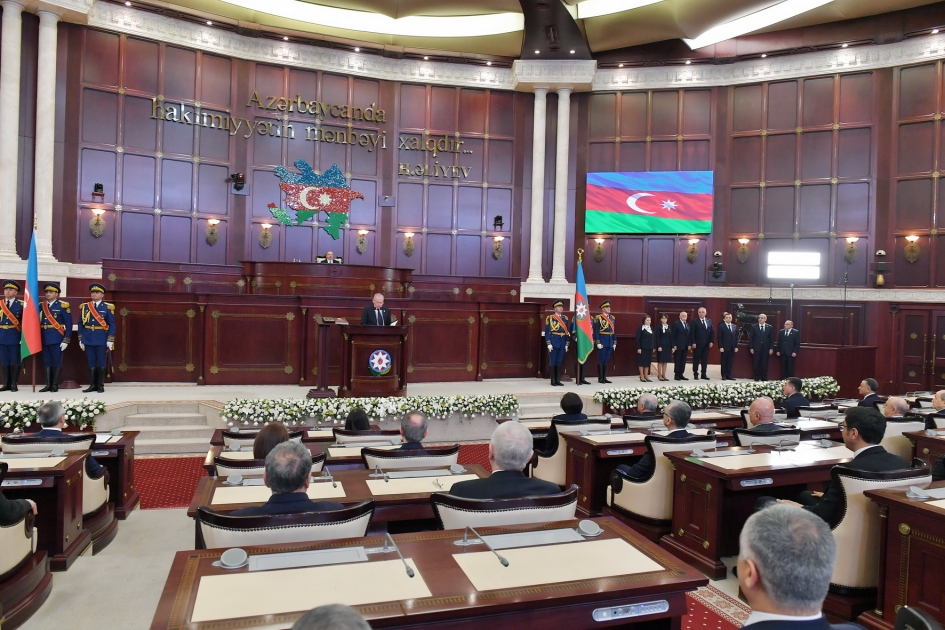 Azərbaycan Respublikasının Prezidenti İlham Əliyevin andiçmə mərasimi keçirilib