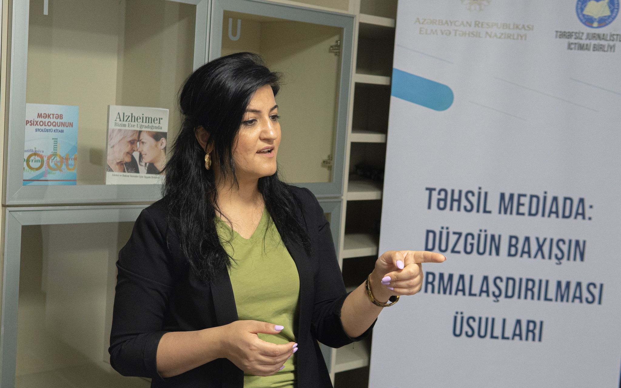 Jurnalistlərə psixoloji təlim keçirilib