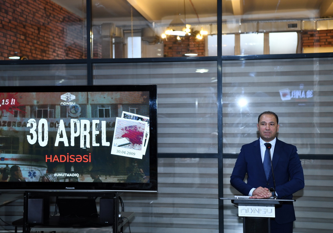 ADNSU-da 30 aprel faciəsinin 15-ci ildönümü münasibəti ilə ağacəkmə aksiyası keçrilib