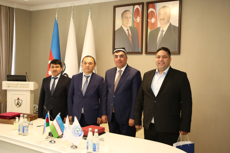 Bakı Ali Neft Məktəbi ilə Daşkənd Kimya Texnologiya İnstitutu arasında əməkdaşlıq müzakirə olunub