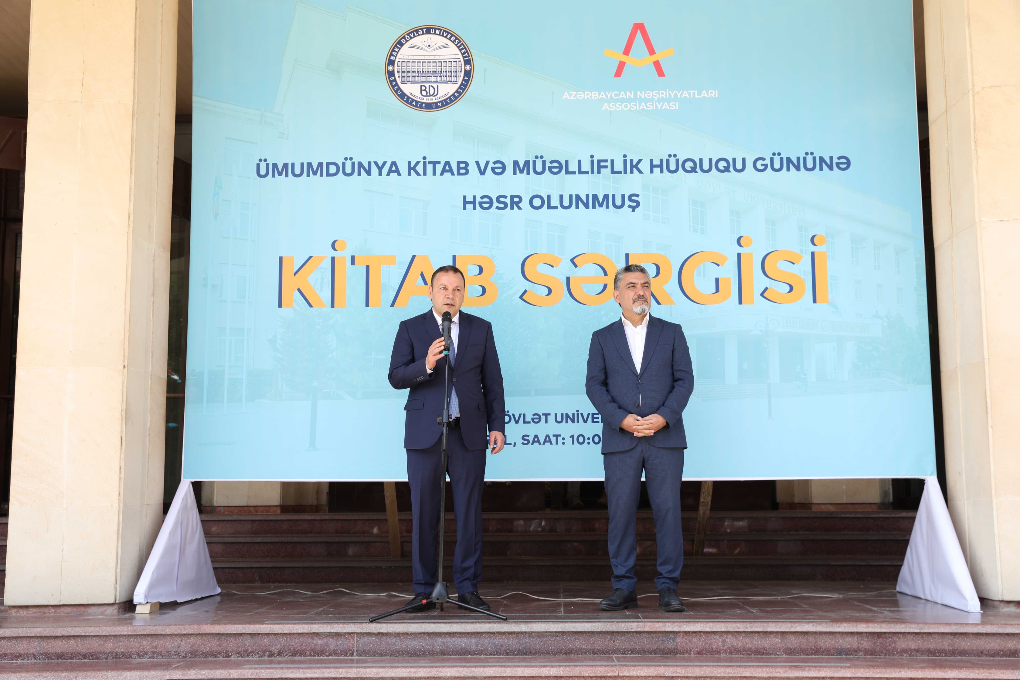 BDU-da Ümumdünya Kitab və Müəlliflik Hüququ Gününə həsr olunmuş Kitab Sərgisi keçirilir